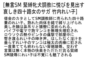 【お得セット】五十路熟母SM近親相姦物語・四十路マン毛剛毛叔母の筆下ろし・...